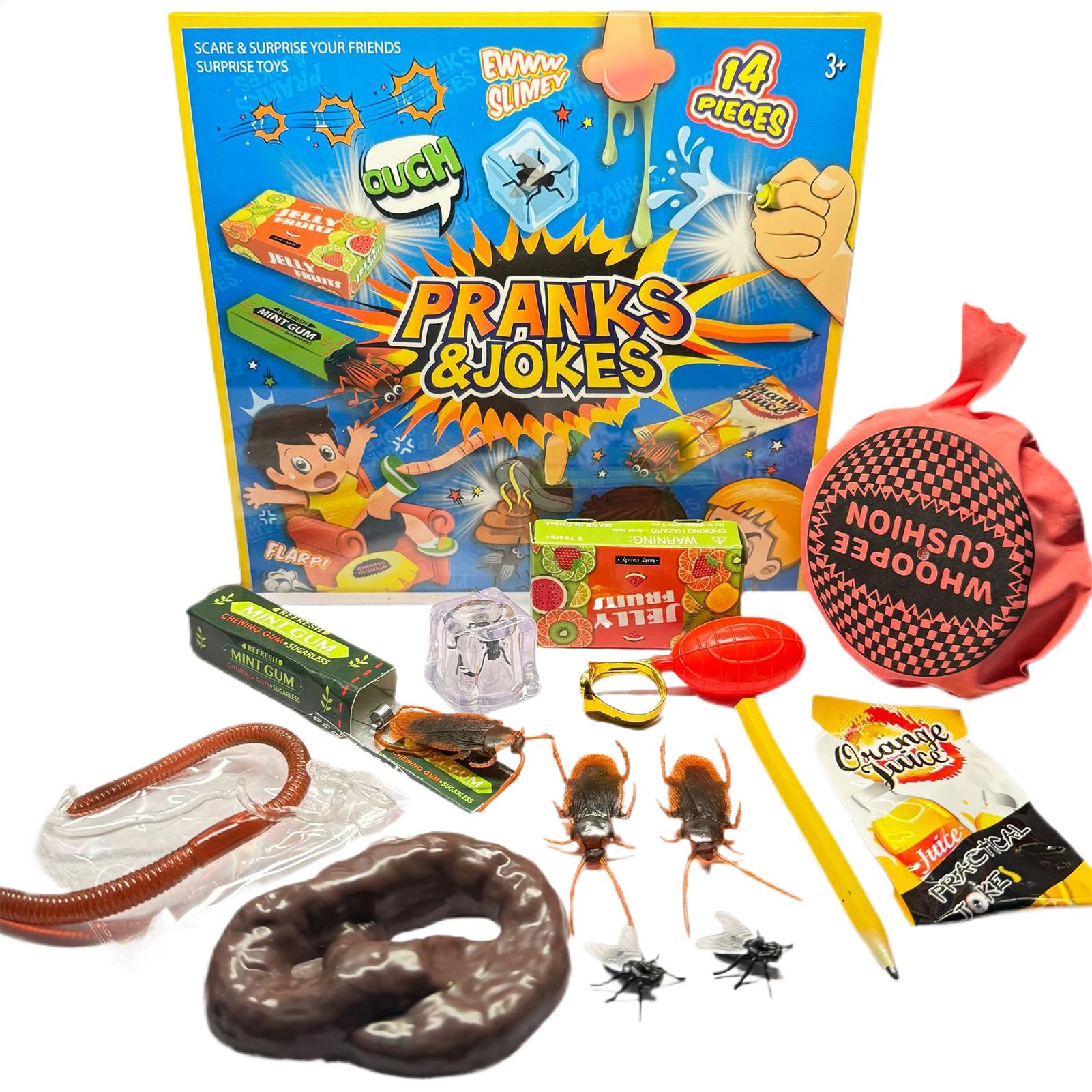 Kids Toys In Wholesale - Ensemble de farces effrayantes : chewing-gum