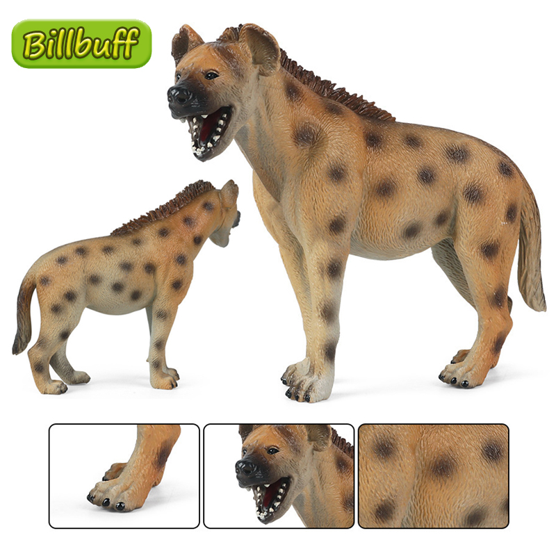 Kids Toys Variety - Figurines de hyéna en ABS de