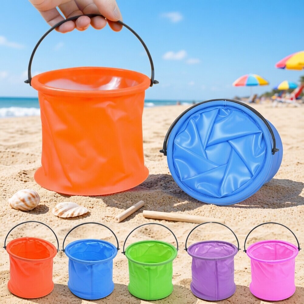 Kinetic Sand Mold - Seau pliable portable multifonctionnel pour la