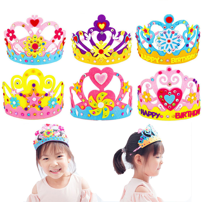 Kid Toys And Craft - Bricolage artisanat jouet couronne papier créatif