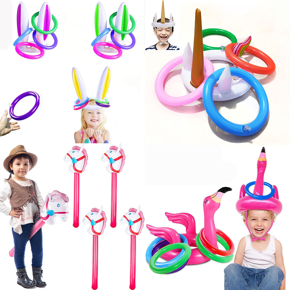 Kids Toys Horse - Bâton Gonflable en Forme de Tête