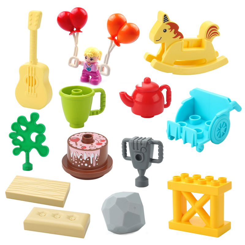 Kids Toys Horse - Grands blocs de construction, accessoires cheval