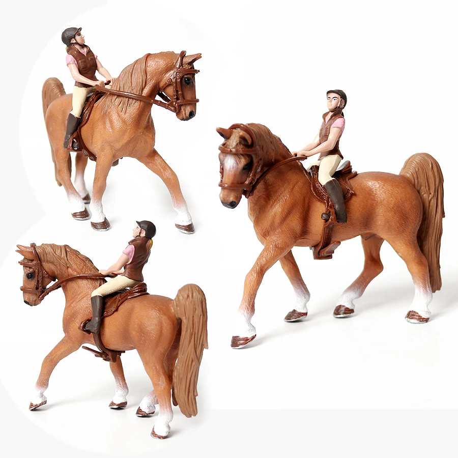 Kids Toys Horse - Chevaux jouets, ensemble de jeu équestre,