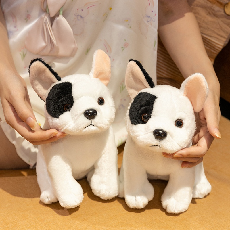Kids Toys In Wholesale - Bouledogue anglais réaliste, jouet en peluche,