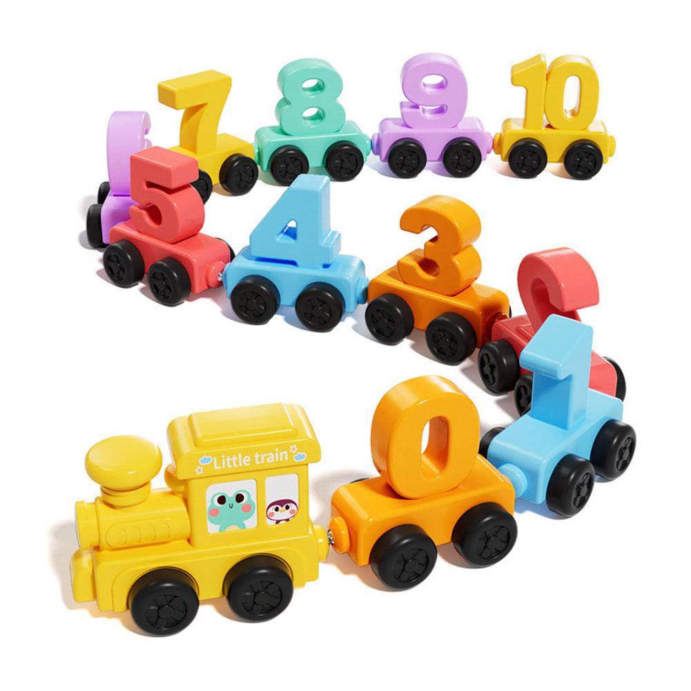 Kids Toys Variety - Jouet éducatif Montessori, train en bois