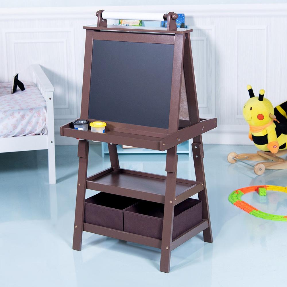 Kids Art Easel - Chevalet d'art pour enfants avec 2