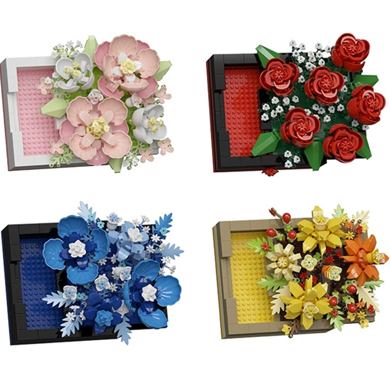 Kids Art Easel - Bricolage 3D célèbre Rose Hibiscus fleurs