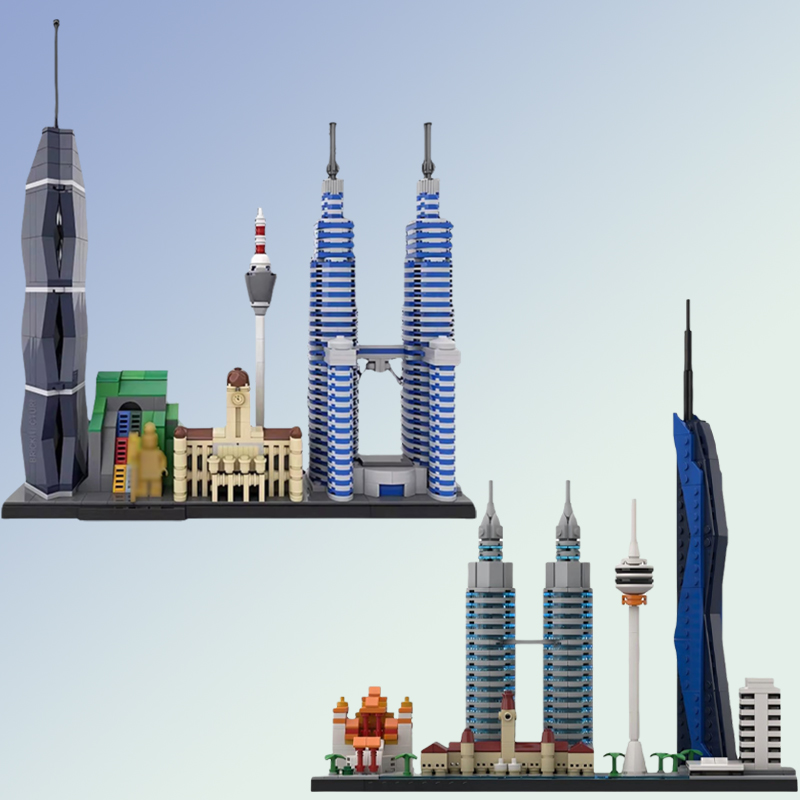 Kids Toys Malaysia - Blocs de construction MOC, ville de