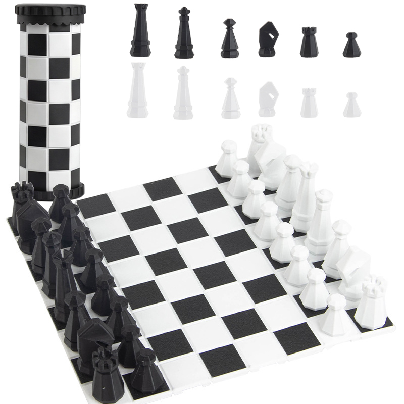 Sandbox Play Set - Jeu d'échecs portable 2 en 1,