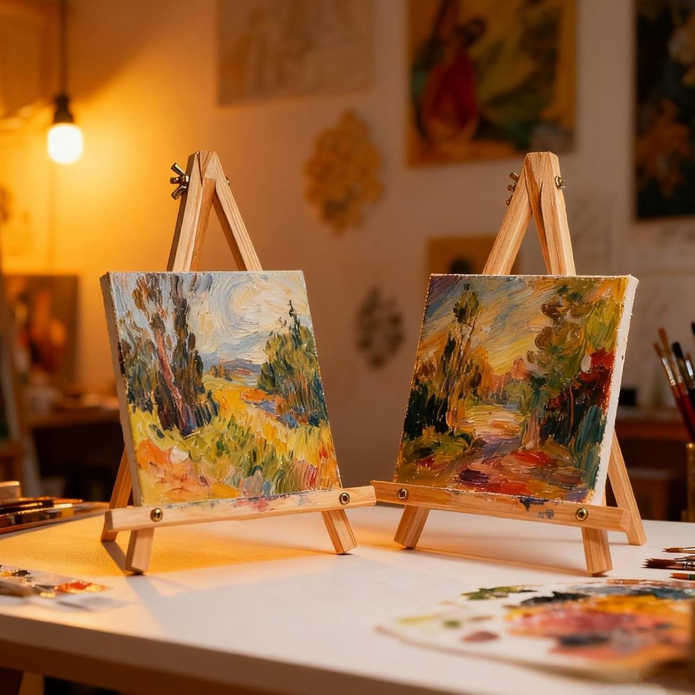 Lot de 6 chevalets en bois de  - Kids Art Easel avis et prix