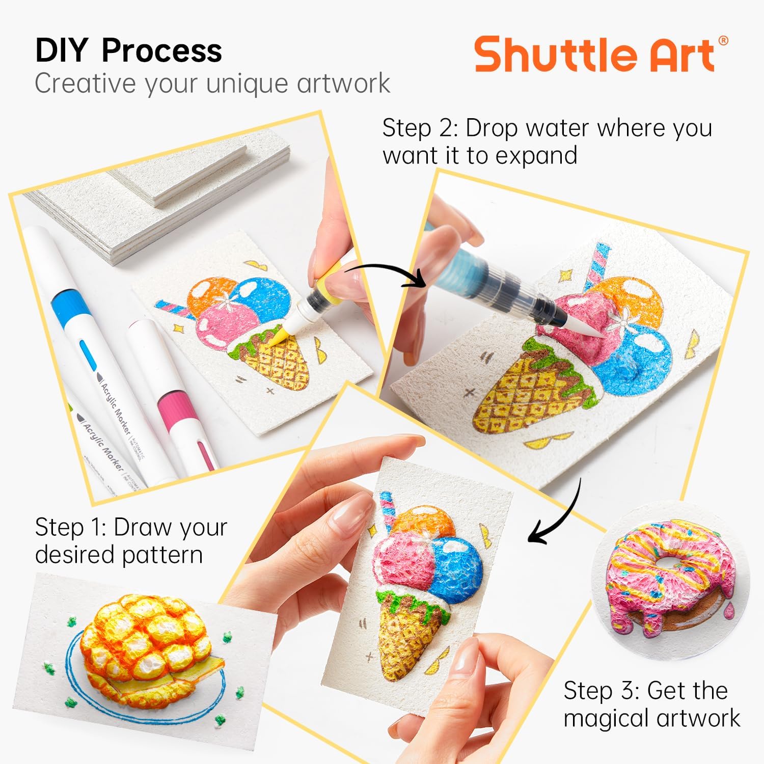 Ensemble de papier de peinture - Kid Toys And Craft avis et prix