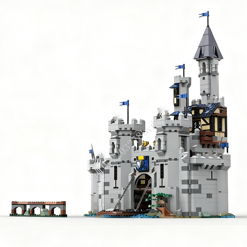 2350 pièces MOC château médiév - Kids Toys Horse avis et prix