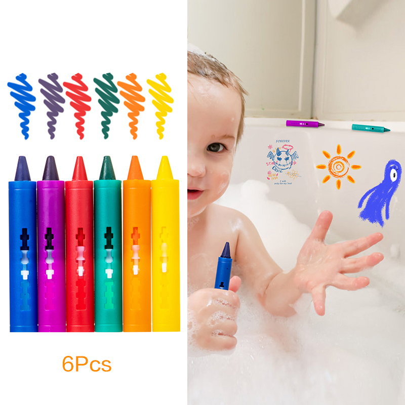 Crayons de bain lavables, 6 pi - Kids Toys Drawing Easy avis et prix