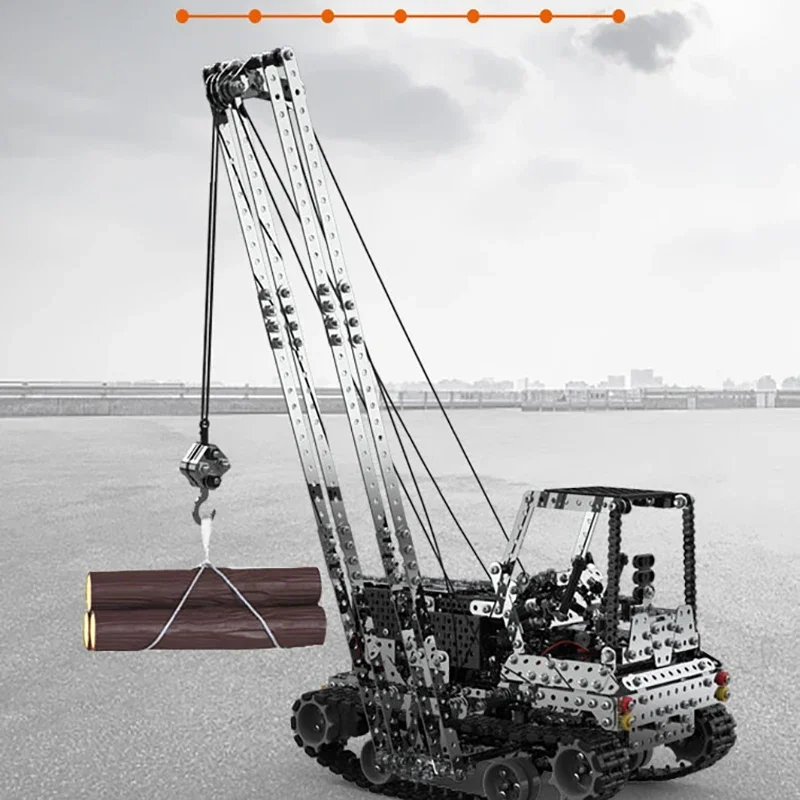 Grue RC en métal à monter soi- - Kids Toys Review avis et prix