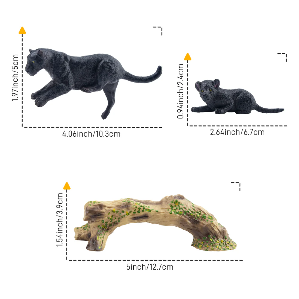 Figurines de guépard noir de S - Sandbox Play Set avis et prix