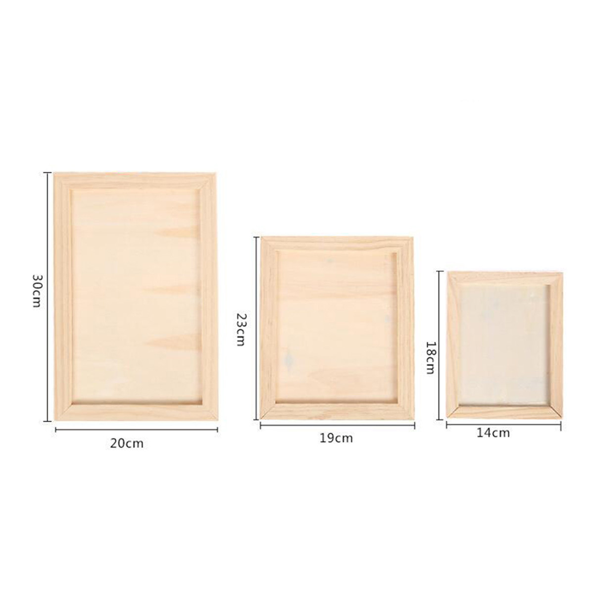 Lot de 2 cadres en bois vierge - Kids Art Easel avis et prix