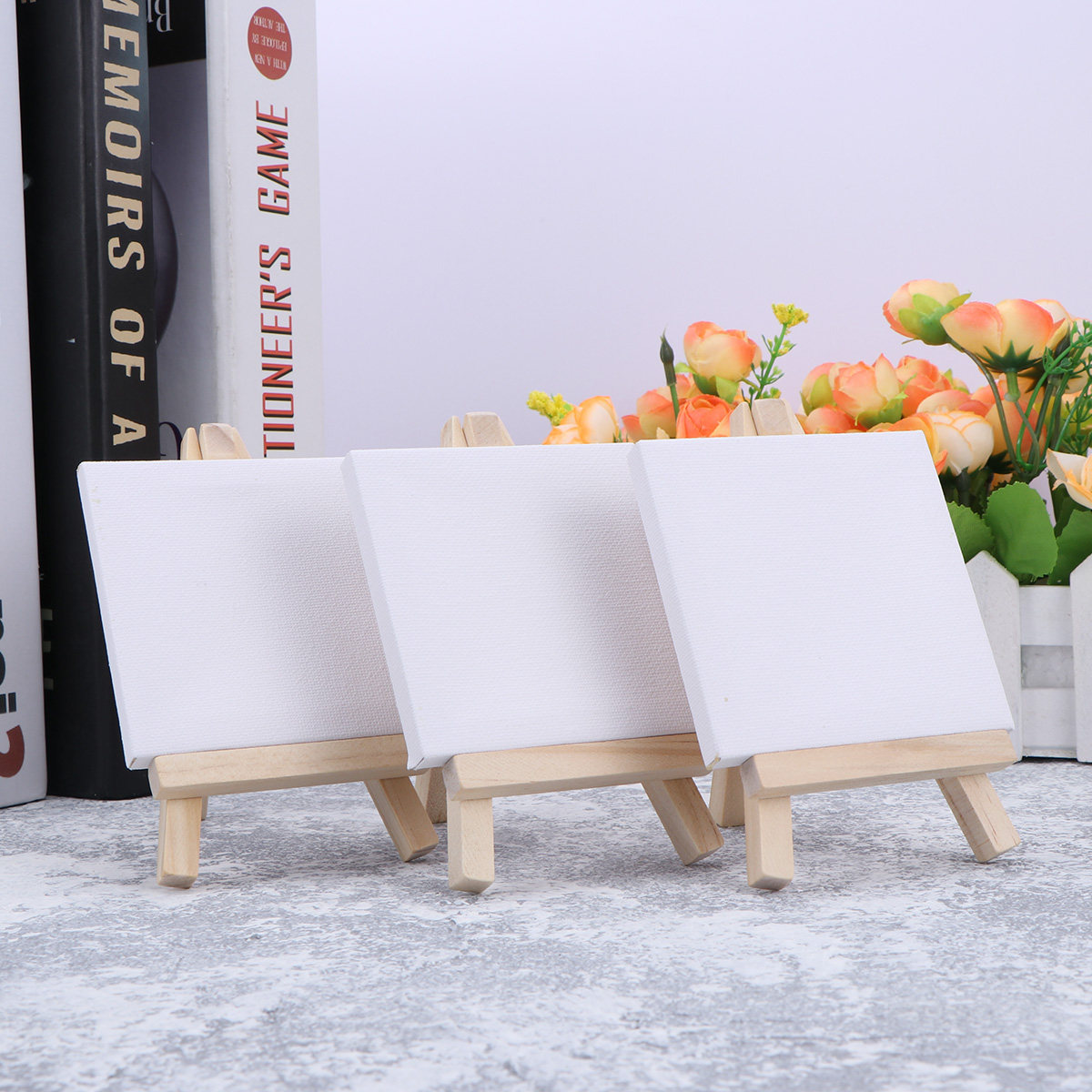 Lot de 10 mini chevalets en bo - Kids Art Easel avis et prix