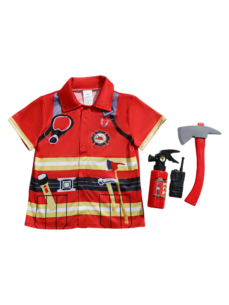 Chemise de style pompier pour  - Kids Toys Review avis et prix