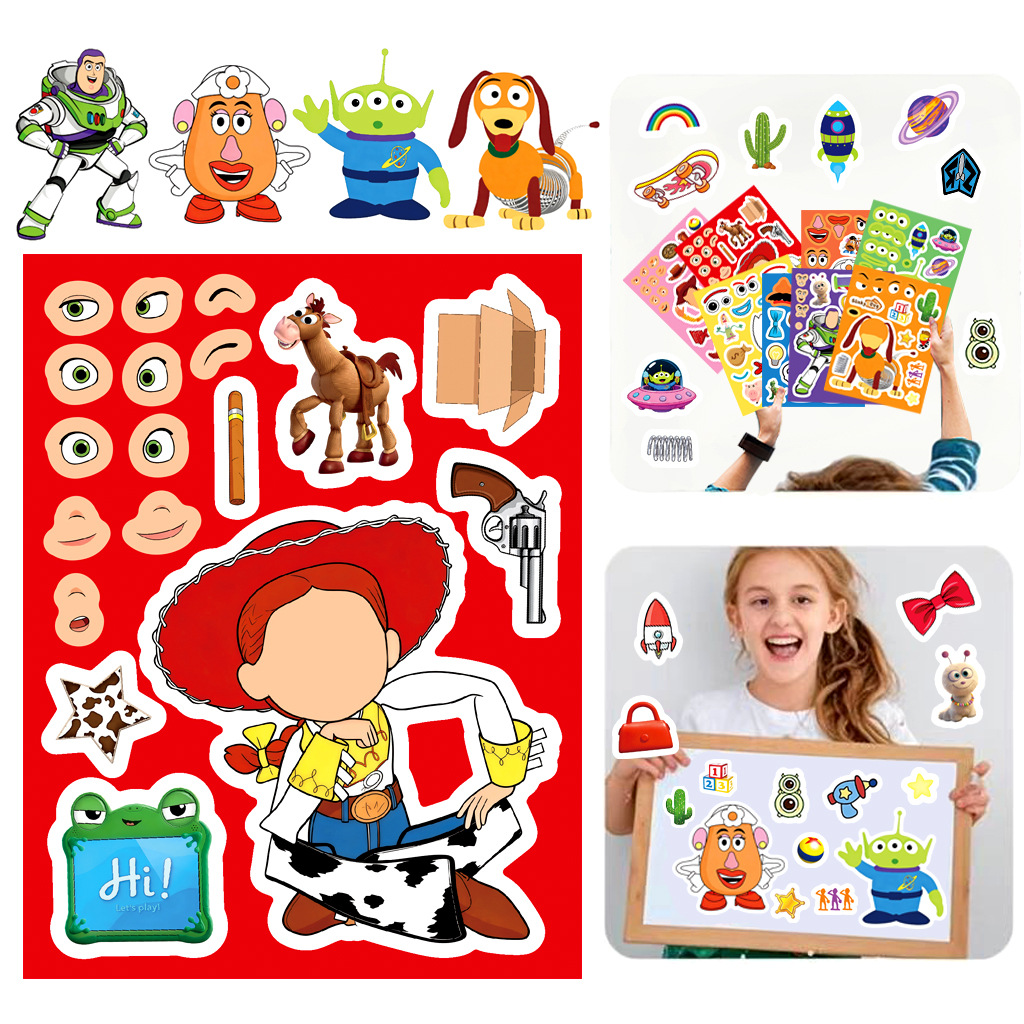 Autocollants Puzzle Réutilisab - Kid Toys And Craft avis et prix