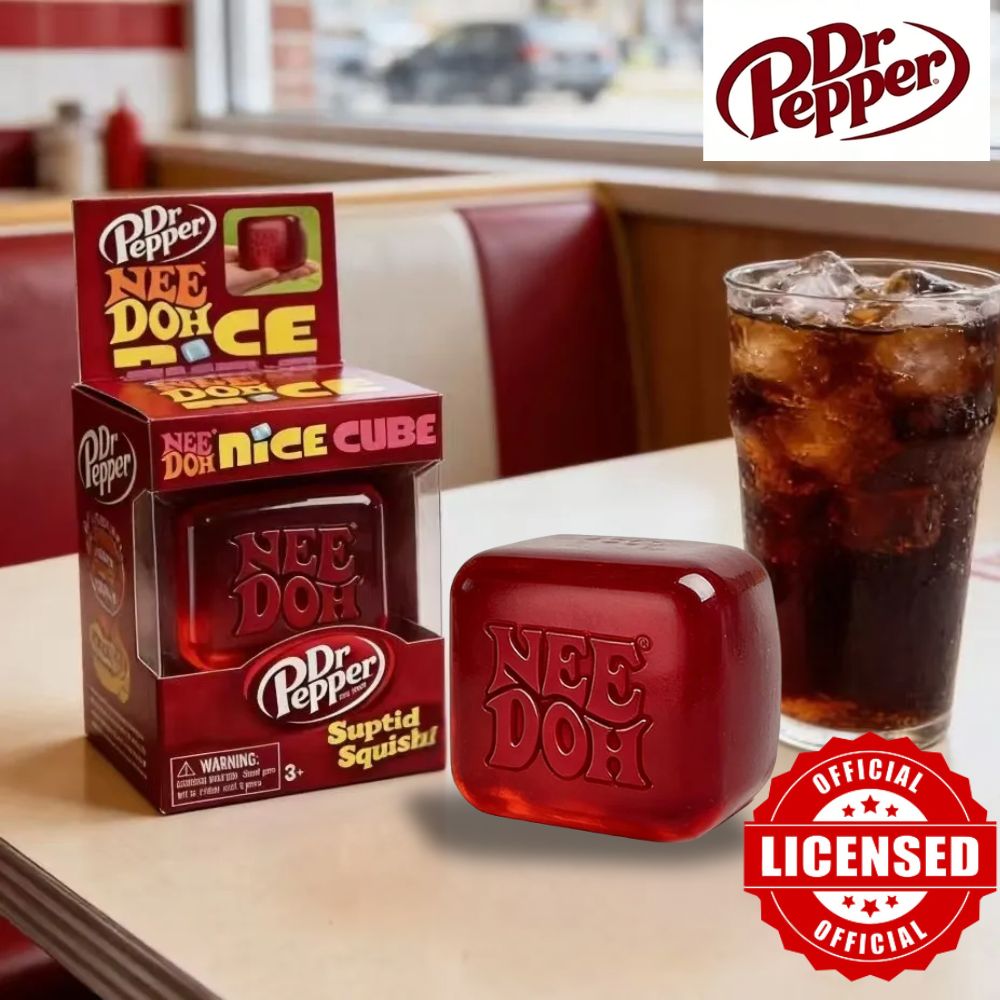 Dr Pepper X NeeDoh Nice Cube S - Kids & Toys Expo Saudi Arabia avis et prix