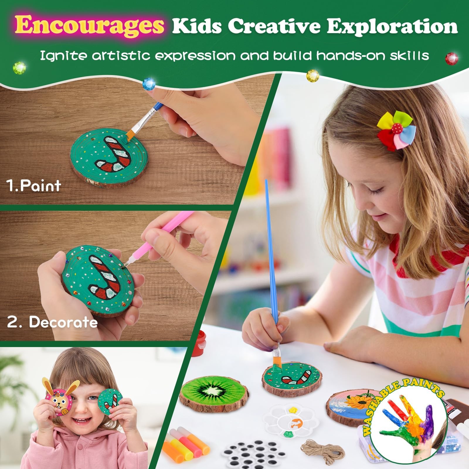 Kit de peinture sur bois qui b - Kid Toys And Craft avis et prix