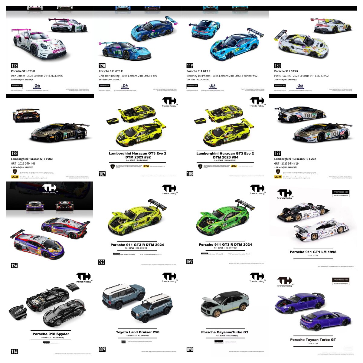 TH 1/64 Porsche 911 GT3 R LeMa - Kids Toys Young avis et prix