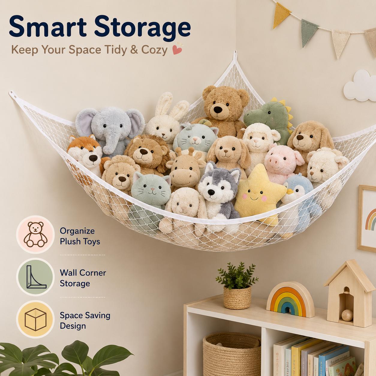 Hamac de rangement en filet po - Kids & Toys Expo Saudi Arabia avis et prix