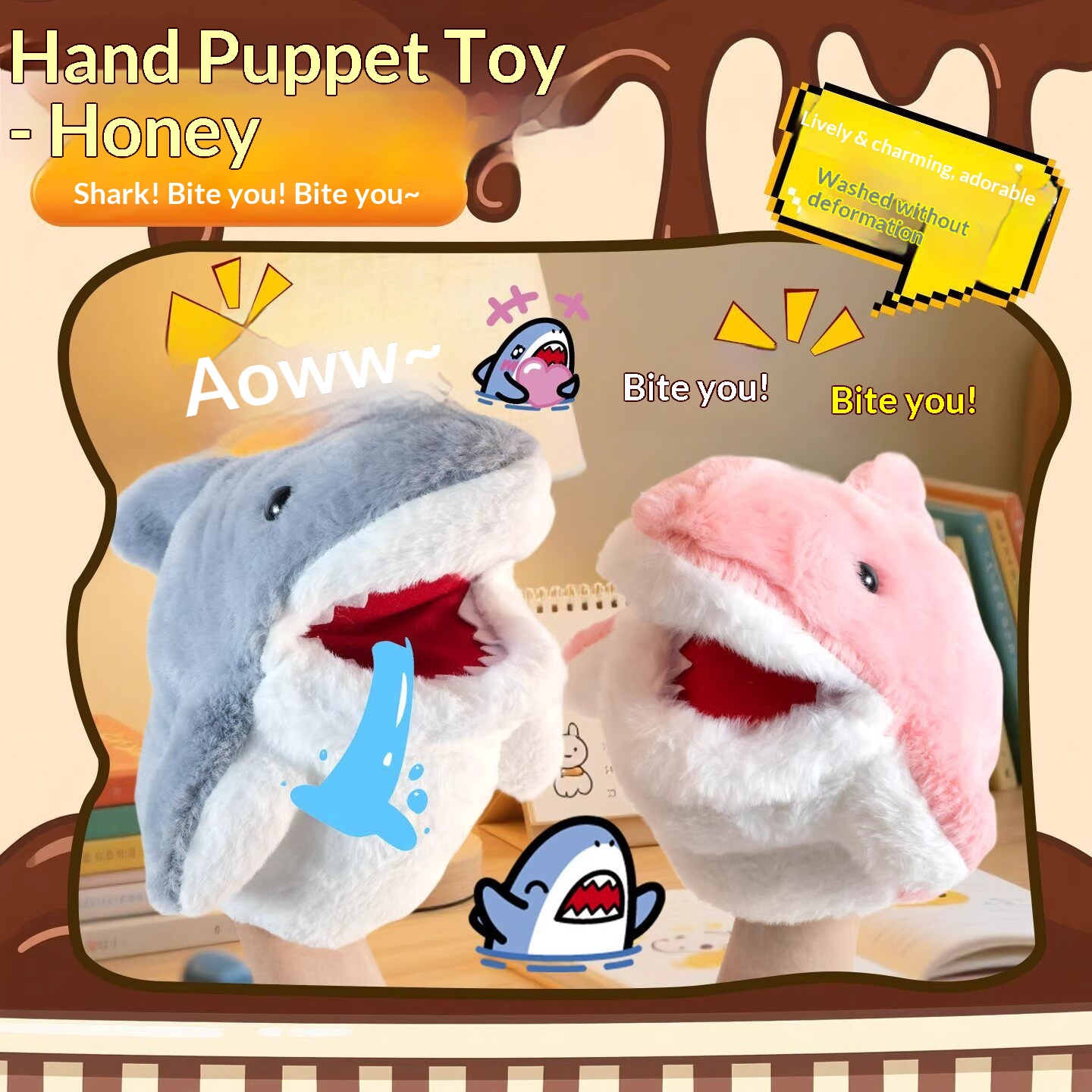 Marionnette de main requin en  - Kids Toys Young avis et prix