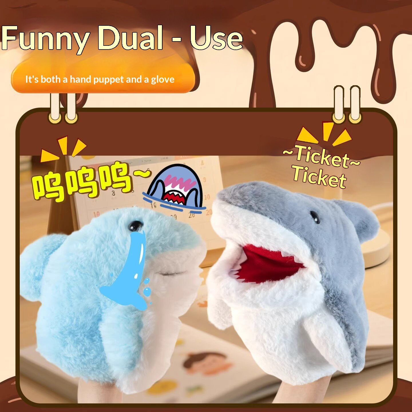 Marionnette de main requin en  - Kids Toys Young avis et prix