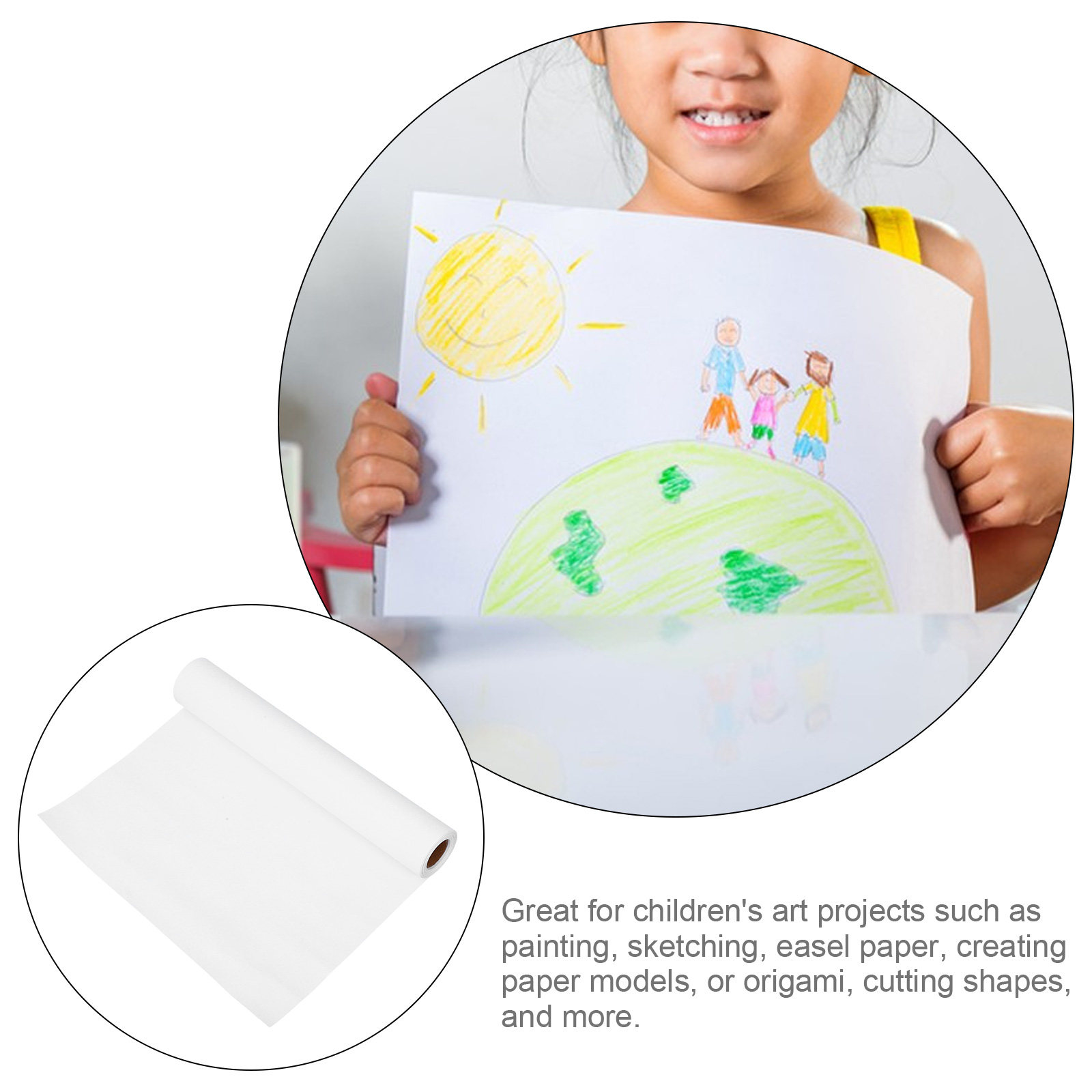 1 rouleau de papier à dessin p - Kids Art Easel avis et prix