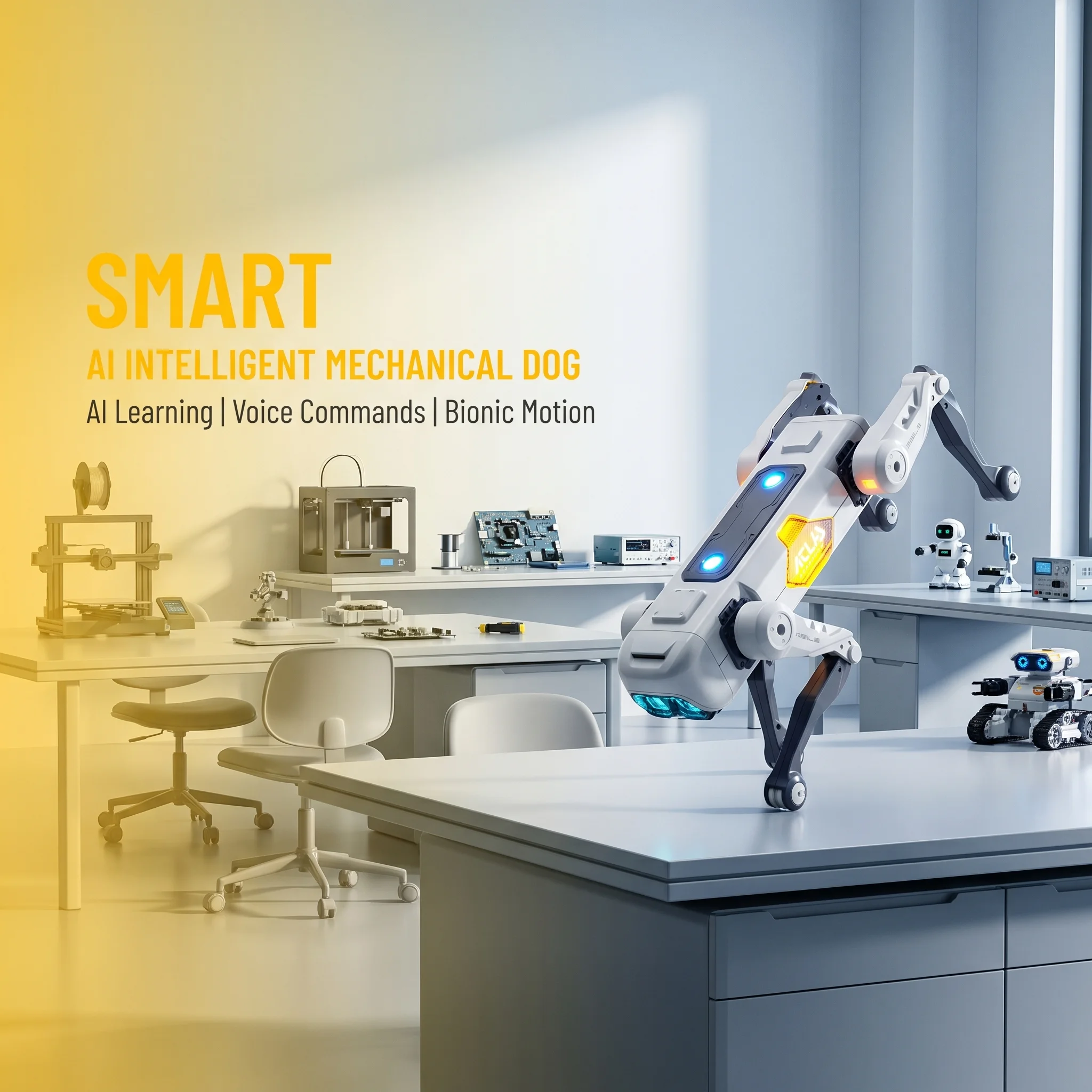 Robot chien intelligent IA, co - Kids Toys Young avis et prix