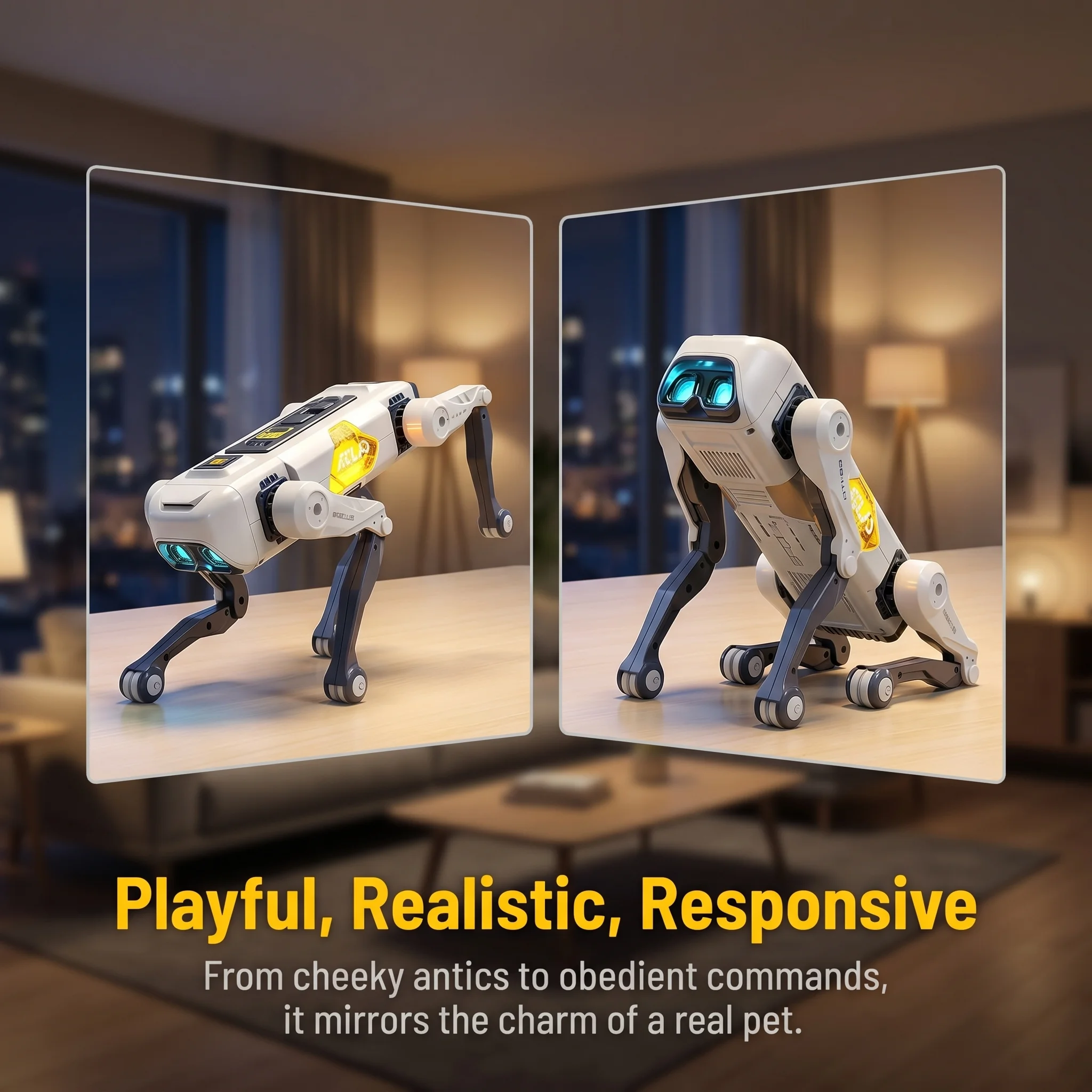 Robot chien intelligent IA, co - Kids Toys Young avis et prix