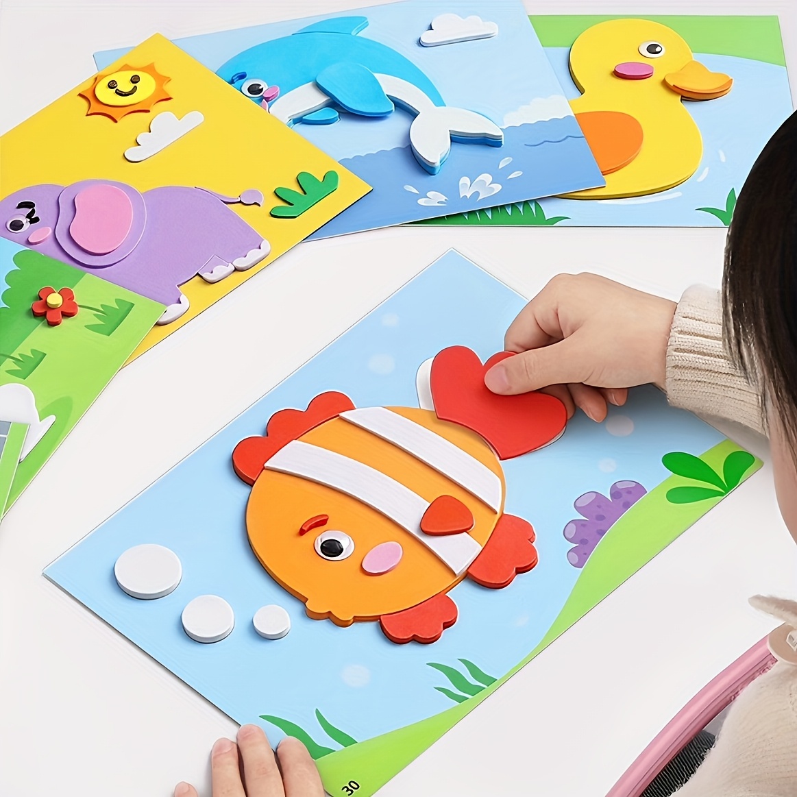 Autocollants 3D pour enfants,  - Kid Toys And Craft avis et prix