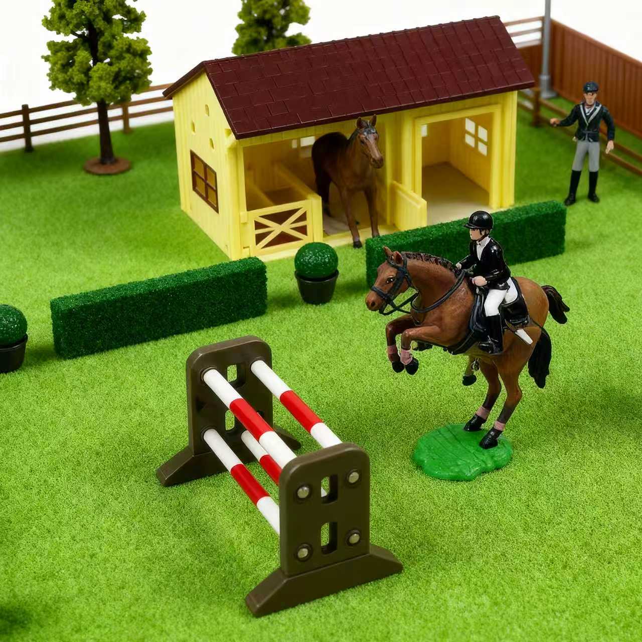 Ensemble de jeu écurie de chev - Kids Toys Horse avis et prix